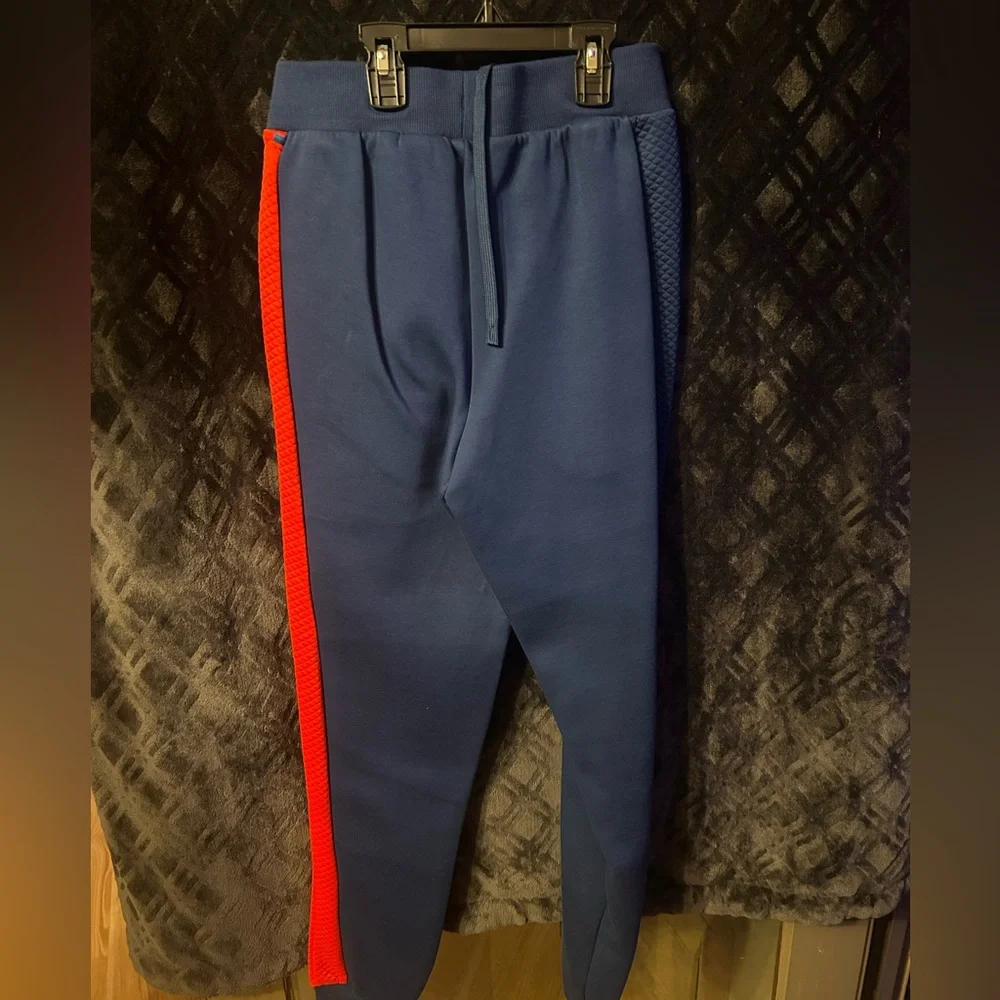 Puma BMW Motorsport Navy and Red Track Pants - Picture 2 of 3